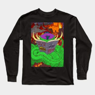 The Book Wyrm Lives! Long Sleeve T-Shirt